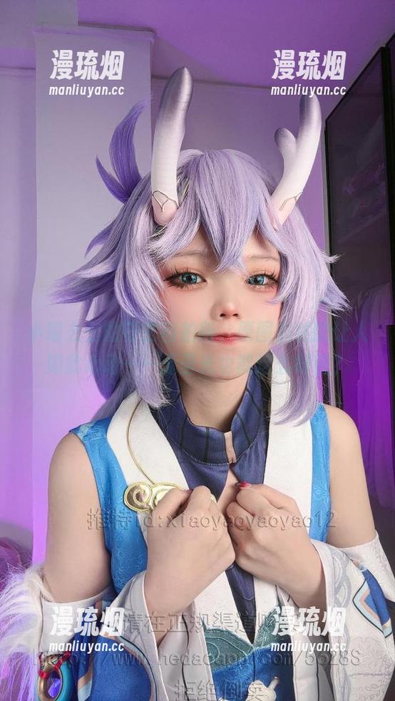 小瑶幺幺 小瑶幺幺的符玄自拍版,原图居然能让人如此心动——无圣光也能这么好看?