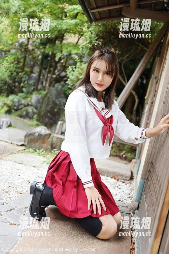 美媛馆-鱼子酱Fish 美媛馆 - 彻底被鱼子酱Fish的白丝写真电到,心跳加速中
